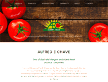 Tablet Screenshot of alfredechave.com.au